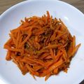 ＊なぁ＊'s cooksnap of when they made お弁当の隙間に♫人参のごまきんぴら！.