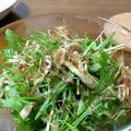 ちぇんばあ's cooksnap of when they made 2分でできるダイエット水菜サラダ.