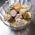 みきんたちゃん's cooksnap of when they made 柿★サツマイモ★サラダ.