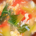 りーとぽん's cooksnap of when they made かきたまトマトの中華風スープ.
