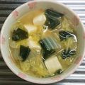もぐ・ω・くま's cooksnap of when they made 簡単！和食に白菜と豆腐とワカメのお味噌汁.