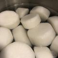 Hirorinaki's cooksnap of when they made 大根の下処理(面取り・隠し包丁・下茹で).