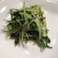 Hirorinaki's cooksnap of when they made ササッと１品！水菜の昆布茶おひたし.