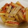 nana_tenjo's cooksnap of when they made 秋の常備菜 さつまいものきんぴら.
