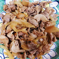 もちもちくま♡'s cooksnap of when they made 簡単！豚の小間切れでしょうが焼き.