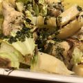 Hirorinaki's cooksnap of when they made キャベツと鶏もも肉のオーブン焼き.