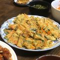 りょうこみー's cooksnap of when they made 子供がパクパクカリカリチヂミ.