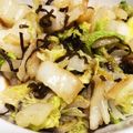 さーーーーゃん's cooksnap of when they made 簡単っ♪白菜のピリ辛おひたし.