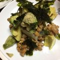 ガッちやん's cooksnap of when they made 胡麻油香る♡アボカド納豆.