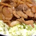 yunchan722's cooksnap of when they made 超簡単なのに絶品☆豚ロース肉の生姜焼き.