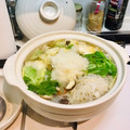 ainuinu's cooksnap of when they made 冷蔵庫の野菜で☆簡単！鱈の唐揚げみぞれ鍋.