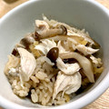 蒼の雫sp's cooksnap of when they made 生姜香る ささみとキノコの炊き込みご飯.