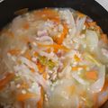 クックXVVB5I☆'s cooksnap of when they made もち麦入り★食べるスープ.