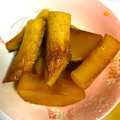 夕飯は６時です's cooksnap of when they made ほくほく大根とちくわの煮物.