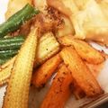 ☆はあ☆'s cooksnap of when they made ヤングコーンの素揚げ～変わり塩で.