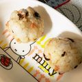 67luna's cooksnap of when they made 簡単可愛い♡鮭マヨ昆布おにぎり♡.