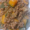 クックAY5A2M☆'s cooksnap of when they made 【簡単20分】ひき肉とかぼちゃの煮物.