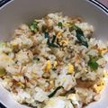 土屋はちまき's cooksnap of when they made ネギたっぷり桜海老入り炒飯♪.