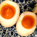 rin0418r24's cooksnap of when they made めんつゆで簡単♪半熟煮卵.