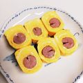 take♪aki♪'s cooksnap of when they made *ハートウインナーの卵焼き*.