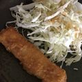 Yokchina's cooksnap of when they made 給食人気No. 1 ★いかフライレモン煮.