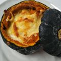 ひっ跳べ's cooksnap of when they made 坊ちゃんカボチャの丸ごとグラタン.