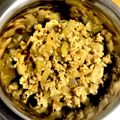 夕飯は６時です's cooksnap of when they made 美味しすぎる♬ ステーキスパイスそぼろ♡.