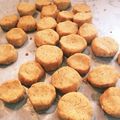 sugar1022's cooksnap of when they made 米粉ときな粉のスノーボールクッキー.