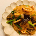 ニジノママ's cooksnap of when they made ターサイ☆イカ☆春雨の中華炒め♪♪.