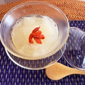 ひなたのこねこ's cooksnap of when they made 白キクラゲと梨とクコの実デザート♪潤いに.
