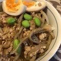 クック8HC8EM☆'s cooksnap of when they made 簡単♪弁当レシピ☆満足すき焼き牛そぼろ丼.