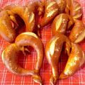 ちょこふみ's cooksnap of when they made 本格的 ドイツのプレッツェル.