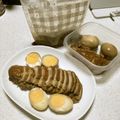 yuli1223's cooksnap of when they made レンジで味しみ！鶏チャーシュー＆味玉.