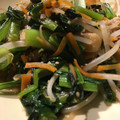 ももた♪ろう's cooksnap of when they made 麺つゆで小松菜と油揚げの旨炒め♪.