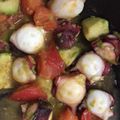 クック8S09BZ☆'s cooksnap of when they made 妊活☆タコとアボカドのバター醤油炒め.