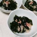たらば:VaдаY☆'s cooksnap of when they made おろしツナワカメ.