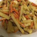 クックP5RELL☆'s cooksnap of when they made シーフードとじゃがいものカレーマヨ炒め.