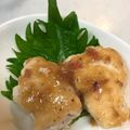 なーなちゃん's cooksnap of when they made 梅肉ソースで♪ささみのチーズハンバーグ.