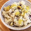 ごちねこ's cooksnap of when they made 炊飯ジャーで簡単！さつまいもご飯.