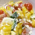さおりん@料理特訓中's cooksnap of when they made 簡単！パプリカとトマトのサラダ.