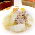 ☆lino☆lino's cooksnap of when they made ほっこり柚子香る☆白菜と豚肉のスープ煮.