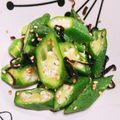 87yukimam's cooksnap of when they made お弁当にも♪♪オクラの塩昆布ナムル♪♪.