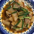 Faiza's cooksnap of when they made 大根の韓国風煮物.