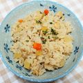 ＊れいぴん＊'s cooksnap of when they made ❇ヤーコン❇だらけの♪炊き込みご飯♪.