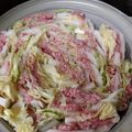 しましま☆☆☆☆☆'s cooksnap of when they made 白菜大量消費に☆簡単甘辛すき焼き風味.