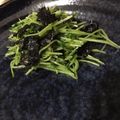 りこ☆☆☆☆'s cooksnap of when they made 豆苗海苔あえ.