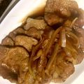 てりもこ's cooksnap of when they made 簡単玉ねぎたっぷり生姜焼き.