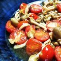 クリーピングタイム☆'s cooksnap of when they made しめじとミニトマトの昆布つゆマリネ.