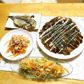 komutatata's cooksnap of when they made ◆とろとろ～茄子のお好み焼き◆.