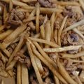 ふるーつみっくす's cooksnap of when they made 牛肉入りきんぴらごぼう.